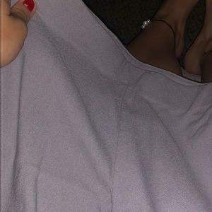 Grey dress pant leggings